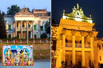 গঙ্গাতীরের 'পরী বাড়ি', থামে-দালানে-ইটে ঠাসা দুর্গাপুজোর ইতিহাস গঙ্গাতীরের 'পরী বাড়ি', থামে-দালানে-ইটে ঠাসা দুর্গাপুজোর ইতিহাস
