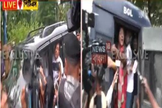 শুভেন্দুকে আটক করল পুলিশ
