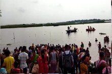 কুমিরের আতঙ্ক, গঙ্গায় শব্দ বাজি ফাটিয়ে তর্পণ চলছে কালনায়