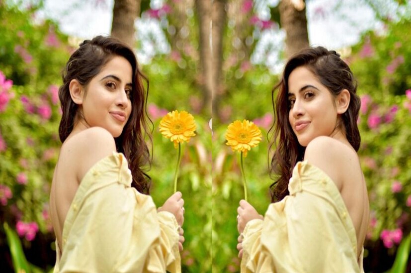 *উরফি জাভেদ। যার নামের সঙ্গে বিতর্ক ওতপ্রোতভাবে জড়িয়ে রয়েছে। এ বারে ফের অদ্ভুত পোশাকে তাক লাগালেন উরফি। মাথায় ঘোমটা, উন্মুক্ত স্তন-নাভি, ব্রা-লেস উরফি জাভেদকে দেখে হতবাক নেটিজেনরা। (Photo: Instagram)