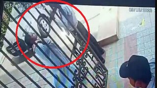 Viral Video: noida woman professor slaps society guard- Photo Courtesy- CCTV/ Video Grab Viral Video: noida woman professor slaps society guard- Photo Courtesy- CCTV/ Video Grab