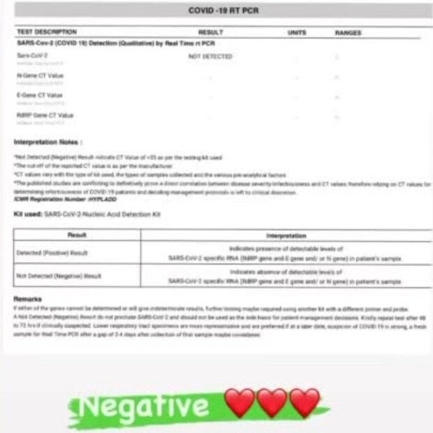 তিন ম্যাচের সিরিজে  বোর্ড উমেশকে বেছে নিতেই শামির করোনা রিপোর্ট নেগেটিভ আসে। তিনি সেই রিপোর্ট সোশ্যাল মিডিয়ায় তুলে ধরেন। নির্বাচকদের কি বার্তা দিতে চাইলেন তিনি!