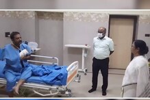 নবান্ন অভিযানে আহত অ্যাসিস্ট্যান্ট কমিশনারকে দেখতে এসএসকেএমে মুখ্যমন্ত্রী নবান্ন অভিযানে আহত অ্যাসিস্ট্যান্ট কমিশনারকে দেখতে এসএসকেএমে মুখ্যমন্ত্রী