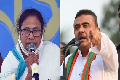শুভেন্দুর নিশানায় মমতা