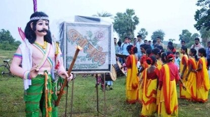 চলছে অসুর পূজো