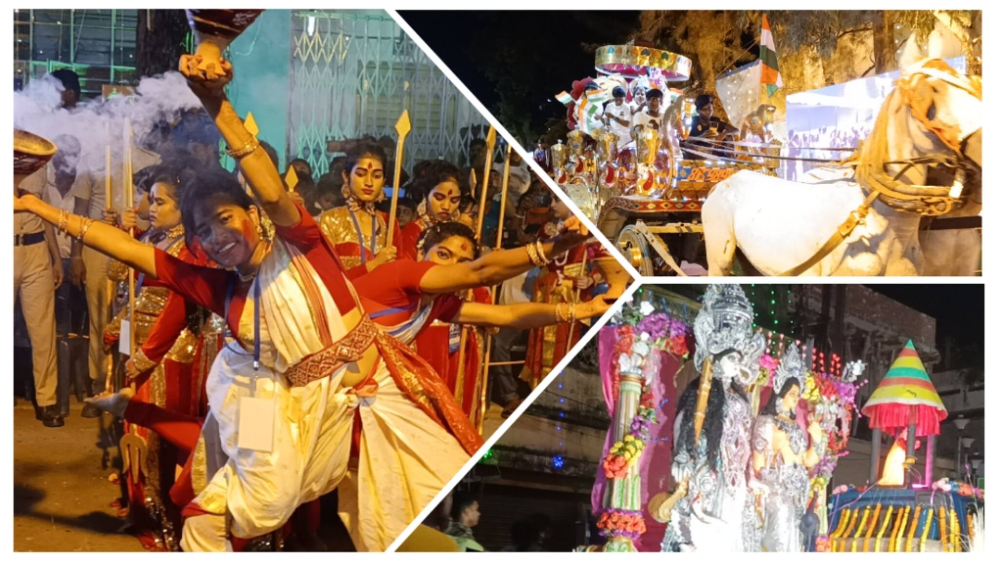 Howrah Durga Puja Carnival : উলুবেড়িয়ার পুজো কার্নিভালে ফুটে উঠল বাংলার শিল্প সংস্কৃতি