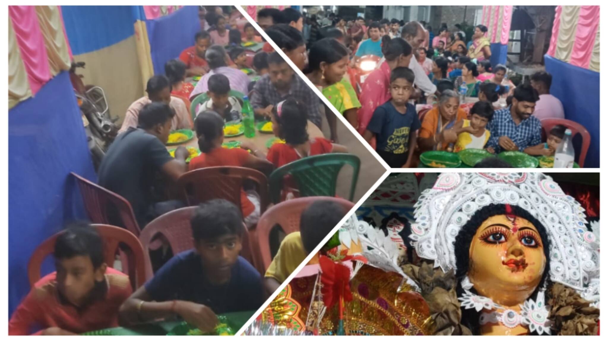 Howrah News: বন্দ্যোপাধ্যায় বাড়ি থেকে না খেয়ে ফিরবে না আজ কেউ, মানুষের ঢল অন্নকূট উৎসবে