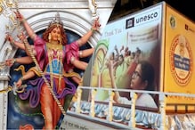 দুর্গা পূজার শোভাযাত্রা দেখতে অগণিত মানুষের ভিড় নদিয়ায়