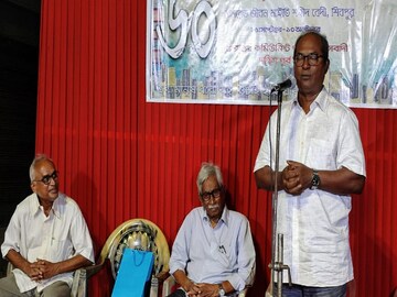 Record book selling by left during Durga Puja 2022