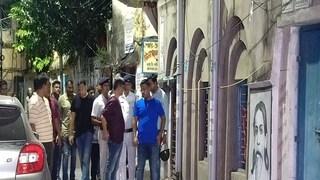 Handicapped injured by bullet firing in Entally