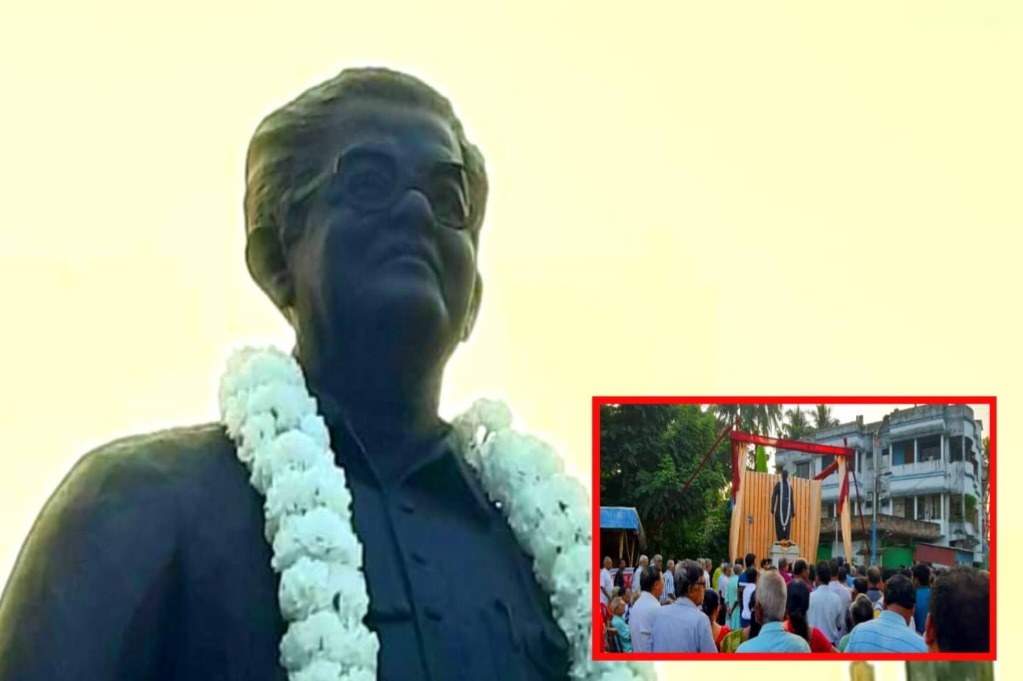 অশোকনগর বিধানসভার প্রথম বিধায়কের মূর্তি বসল ১৮ বছর পর