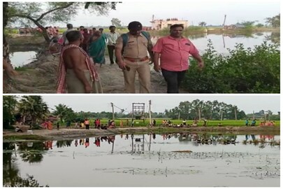 পাথরপ্রতিমায় কুমির আতঙ্ক