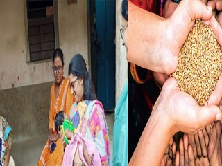 শিশুদের পুষ্টি দিতে বাড়ি বাড়ি জেলাশাসক 