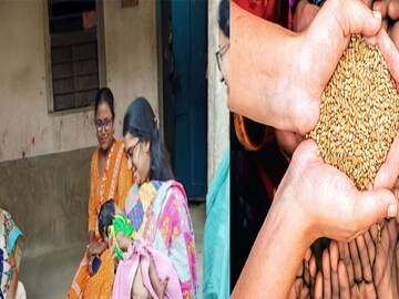 শিশুদের পুষ্টি দিতে বাড়ি বাড়ি জেলাশাসক 