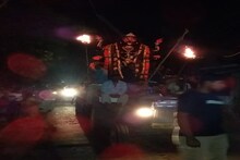 এক রুমহর্ষক বাতাবরণ মশাল কালীর বিসর্জনে!