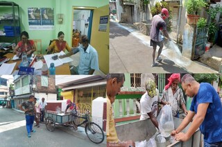ডেঙ্গু সচেতনতায় স্বাস্থ্যকর্মীরা