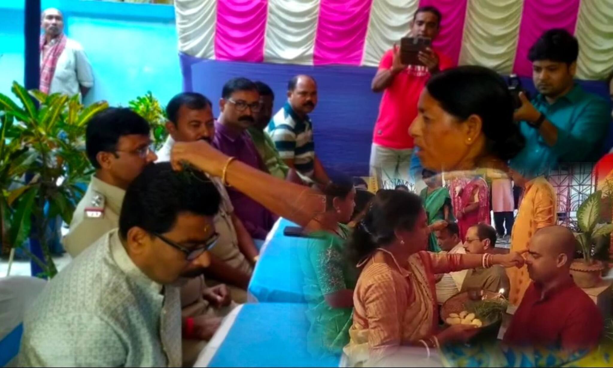 জেলার বিভিন্ন থানার উদ্যোগে গণ ভাই ফোঁটার আয়োজন