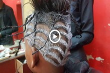 ঠাকুর বিসর্জনে কারও চুলের হলুদ তো কারও চুলে জটা! চুলের ছাঁট দেখতেই ভিড়
