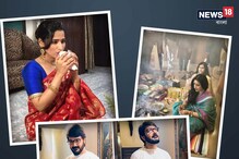 কেউ শঙ্খ বাজিয়ে, কেউ মন্ত্রোচ্চারণে, কেউ জমকালো সাজে, টলি তারকাদের লক্ষ্মীপুজো কেউ শঙ্খ বাজিয়ে, কেউ মন্ত্রোচ্চারণে, কেউ জমকালো সাজে, টলি তারকাদের লক্ষ্মীপুজো