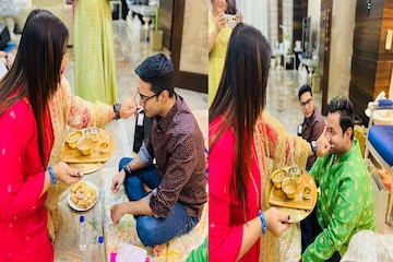 একেবারে অন্য মেজাজে অভিষেক, এলাহি খাওয়া-দাওয়ার আয়োজন, বোনের থেকে নিলেন ভাইফোঁটা একেবারে অন্য মেজাজে অভিষেক, এলাহি খাওয়া-দাওয়ার আয়োজন, বোনের থেকে নিলেন ভাইফোঁটা
