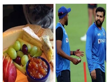 খাবার দেখে মাথা গরম ভারতীয় ক্রিকেটারদের