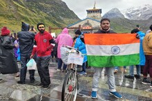 ২১ দিন টানা সাইকেল চালিয়ে কুলপি থেকে কেদারনাথে রানা! অদ্ভুত ঘটনা