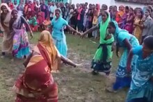 শাড়ি পরেই কবাডি খেলা মহিলাদের! ছত্তিশগড় অলিম্পিক চলাকালীন ভাইরাল ভিডিও