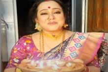 আলোর উৎসবে গান গেয়ে, রঙ্গোলি দিয়ে মাতৃ আরাধনা অপরাজিতার, দেখুন ভিডিও