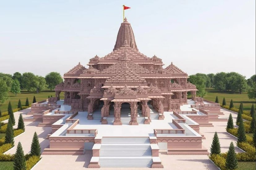 রামনগরী অযোধ্যায় ভগবান রামলালার মন্দির নির্মাণের কাজ দ্রুত গতিতে চলছে। মন্দির নির্মাণে বৈজ্ঞানিক পদ্ধতি ব্যবহার করা হচ্ছে। মন্দিরের প্রতিটি জিনিস জমকালোভাবে সুসজ্জিত। রামলালার মন্দিরে যে বিজয় পতাকা বসানো হবে তা সুউচ্চ ও সুবিশাল ১০ থেকে ১৫ কুইন্টাল ওজনের একটি স্তম্ভে স্থাপন করা হবে। মাটি থেকে ১৬১ ফুট উঁচু চূড়ায় স্থাপন করা হবে বিজয় পতাকা। এছাড়া বাতাসে যাতে মন্দির বা বিজয় পতাকার কোনো ক্ষতি না হয় তার জন্য বৈজ্ঞানিকভাবে হিসেব নিকেশ করে লাগানো হয়েছে। রাম মন্দির তৈরি হলে কেমন হবে, সেই অ্যানিমেশন ছবি শেয়ার করা হয়েছে ট্রাস্টের পক্ষ থেকে৷