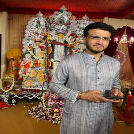 দাদার মহাসপ্তমী! অভিষেক ডালমিয়ার বাড়িতে মহা সপ্তমীর বিকেলে বোর্ড প্রেসিডেন্ট