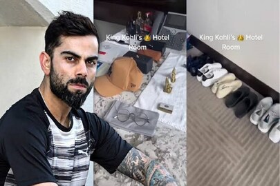 বিরাটের হোটেল রুমের গোপন ভিডিও ফাঁস
