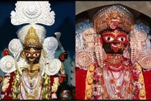 ৫০০ বছরের প্রাচীন দুই কালী প্রতিমা, ঘর চাঁদনী-বাহির চাঁদনীর পুজোয় ভক্তদের ঢল
