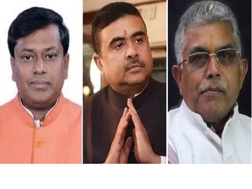 পঞ্চায়েত ভোট রাজ্য পুলিশ দিয়ে করালে আদালতে যাওয়ার হুঁশিয়ারিতে এক সুর দিলীপ-সুকান্ত-শুভেন্দুর
