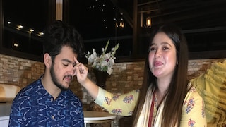 অভিনেত্রী এনা সাহার বাড়িতে ভাইফোঁটা