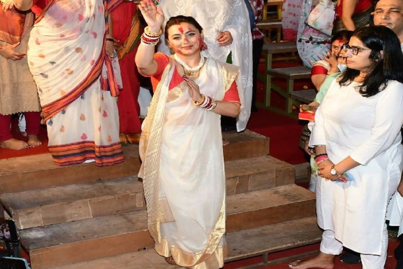 দুর্গা পুজোর শেষ দিন রানি