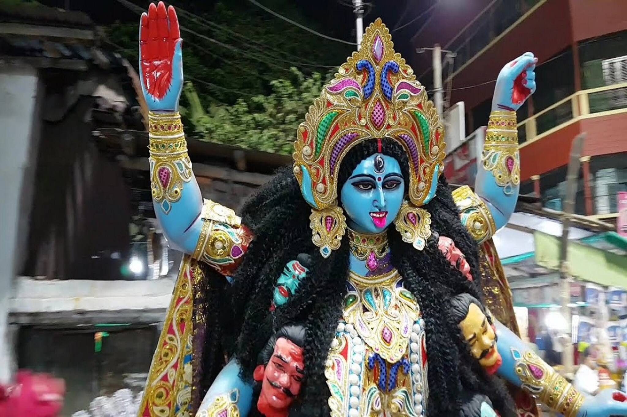 North 24 Parganas News: করোনার সময় তৈরি হয়েছে কালী মূর্তি, এবার যাবে মণ্ডপে মণ্ডপে