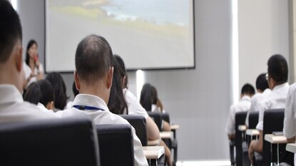 meeting with the principal of d.el.ed colleges- Photo- Representative meeting with the principal of d.el.ed colleges- Photo- Representative