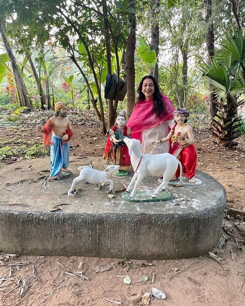 প্রকৃতিপ্রেমী জুহি। 