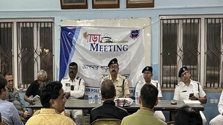 পাড়াতেই থানা, অভিযোগ শুনতে নাগরিকদের সঙ্গে বৈঠকে বিধাননগর কমিশনারেট