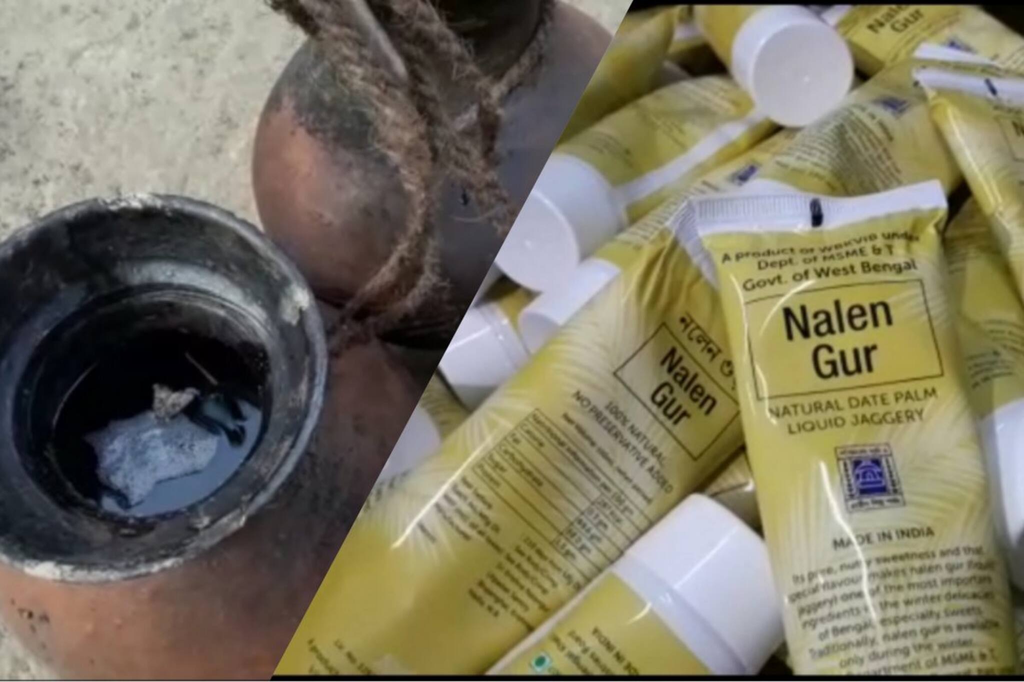 শীতের লোভনীয় নলেন গুড় এ বার টিউবে! কিনতে পারবেন অনলাইনেও