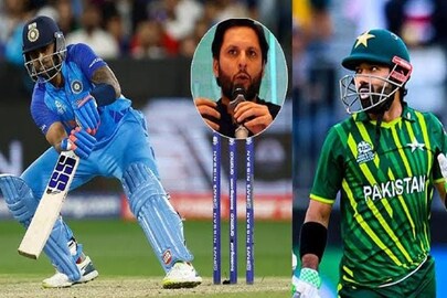 রিজওয়ানের থেকে সূর্য কুমারকে অনেকটাই এগিয়ে রাখলেন আফ্রিদি