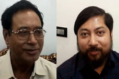 অনন্ত মহারাজ ও নিশীথ প্রামাণিক