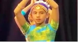 British prime minister Rishi sunak's daughter anoushka sunak kuchipudi dance- Photo- Twitter 