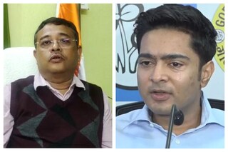 অভিষেককে শান্তিকুঞ্জে আমন্ত্রণ জানালেন দিব্যেন্দু৷ 