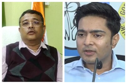 অভিষেককে শান্তিকুঞ্জে আমন্ত্রণ জানালেন দিব্যেন্দু৷ 