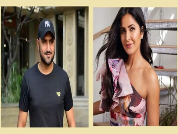 katrina kaif faces harbhajan singh's balls see watch viral reel