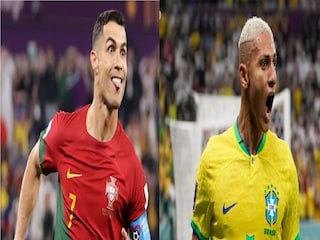 FIFA World Cup 2022: Cristiano Ronaldo and Richarlison footballers
