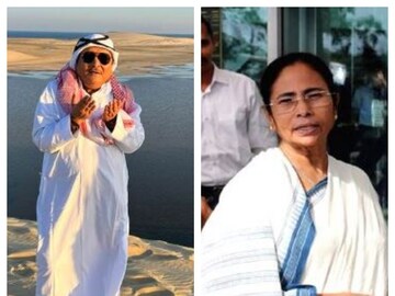কাতার থেকে মমতার জন্য উপহার নিয়ে ফিরছেন মদন৷ 