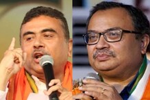 ১০ ফুটের ব্যবধানে তৃণমূল-বিজেপির মঞ্চ, নন্দীগ্রামে কুণাল-শুভেন্দু তরজা ১০ ফুটের ব্যবধানে তৃণমূল-বিজেপির মঞ্চ, নন্দীগ্রামে কুণাল-শুভেন্দু তরজা