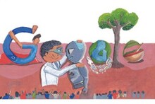 ডুডল এঁকে লক্ষাধিক প্রতিযোগীকে হারিয়ে শিশু দিবসে দেশের সেরা কলকাতার শ্লোক